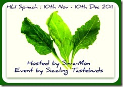 HLI Spinach Nov 2011
