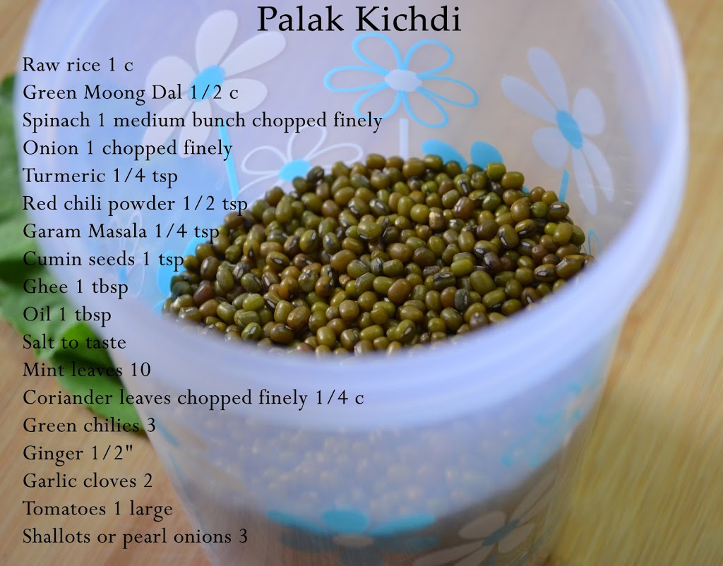 Palak Khichdi
