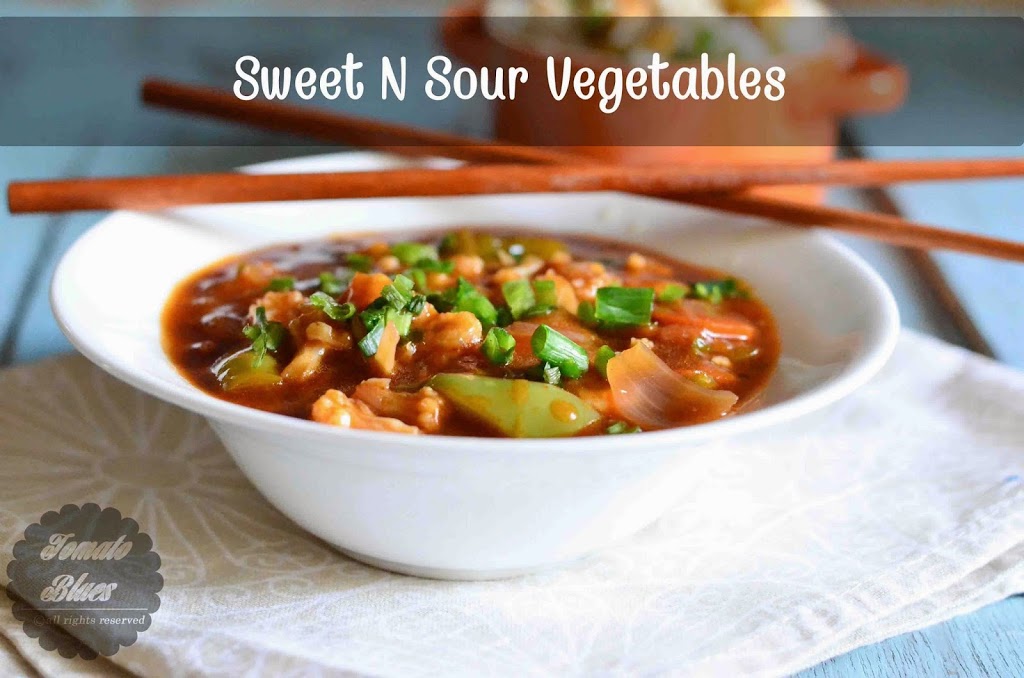 sweet and sour vegetables
