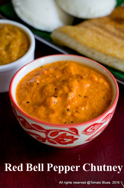 Red Bell Pepper Chutney