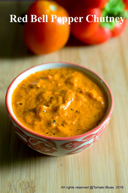 Red Bell Pepper Chutney