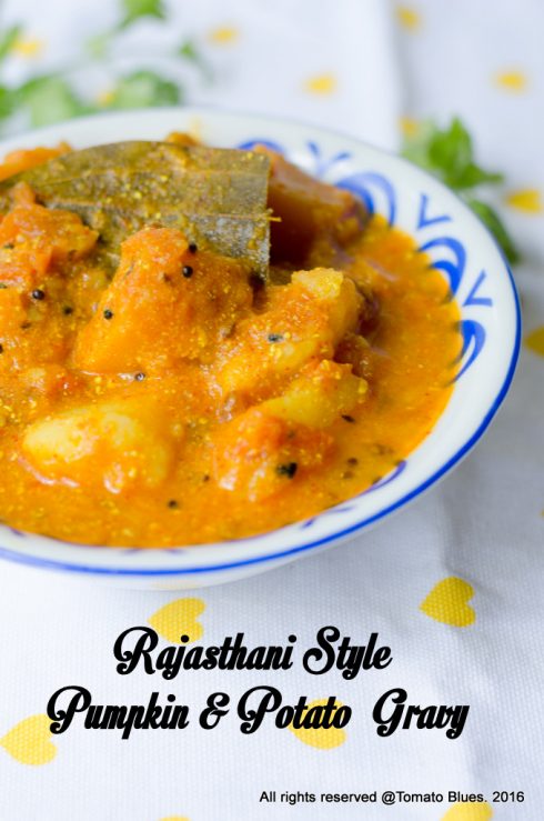 rajasthani kadhoo aloo