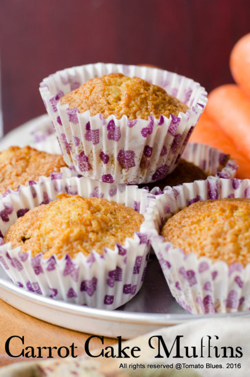 carrot cake muffins