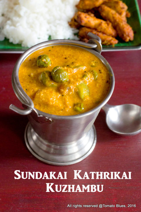 sundakkai kuzhambu