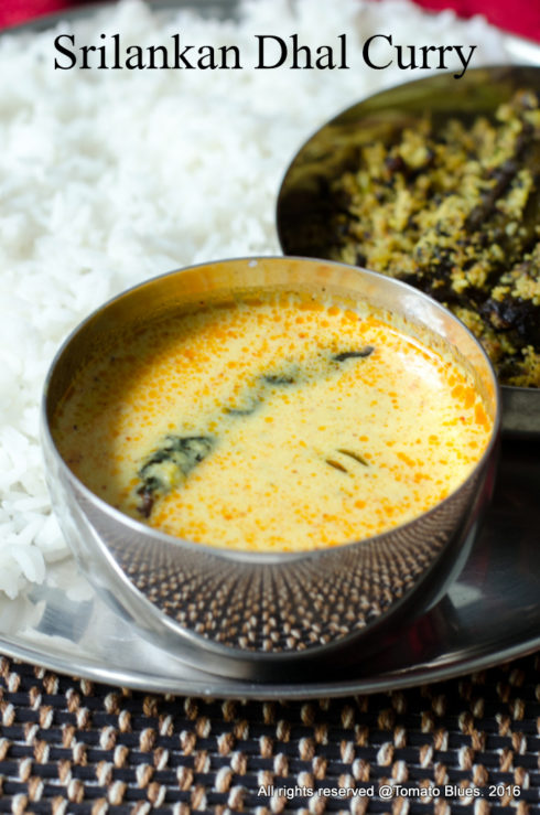 sri lankan dhal curry