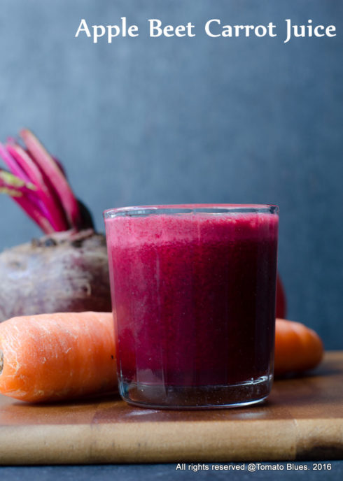 ABC juice or apple beetroot carrot juice