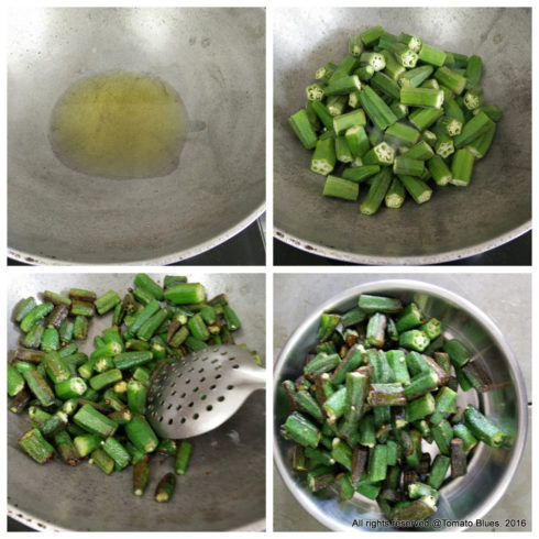 achari bhindi step by step