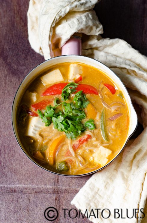 one pot vegetable ramen 