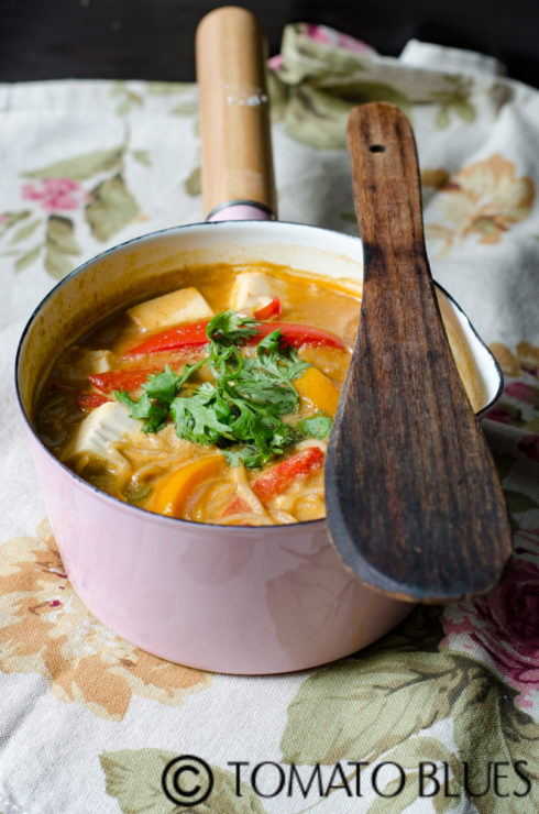 one pot vegetable ramen 