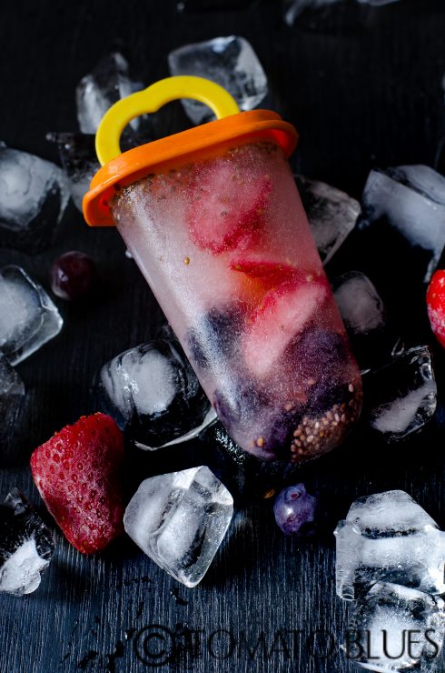  chia berry popsicles