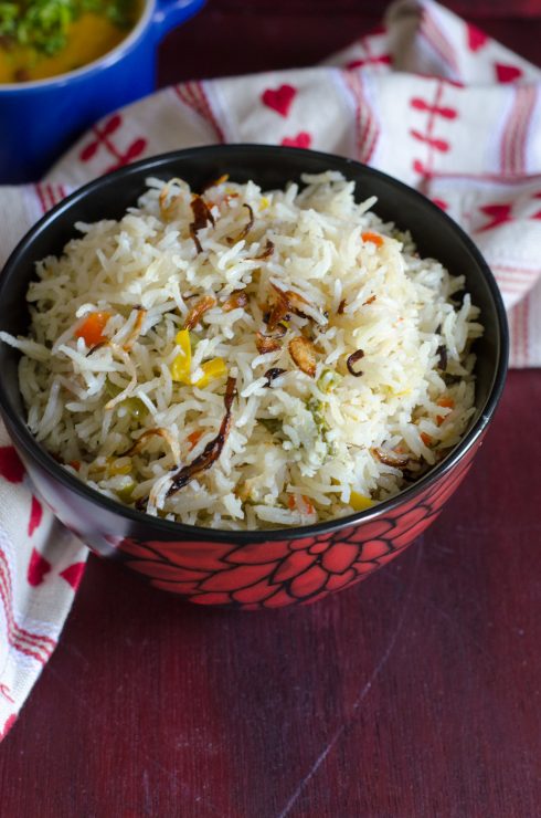 capsicum pulao