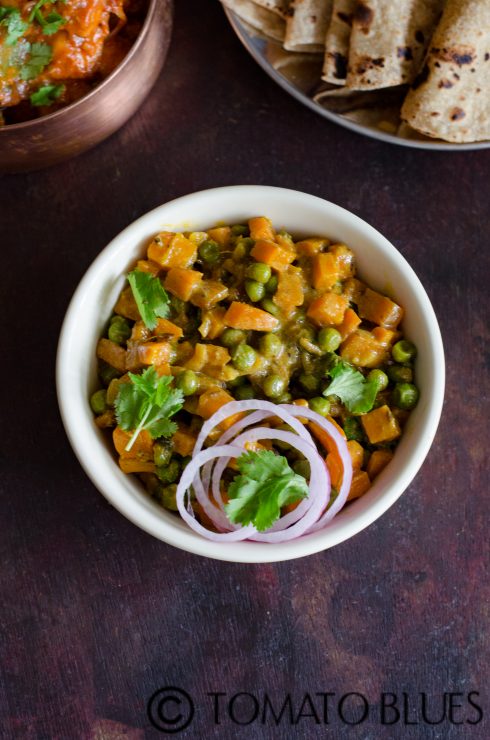 gajar matar sabzi