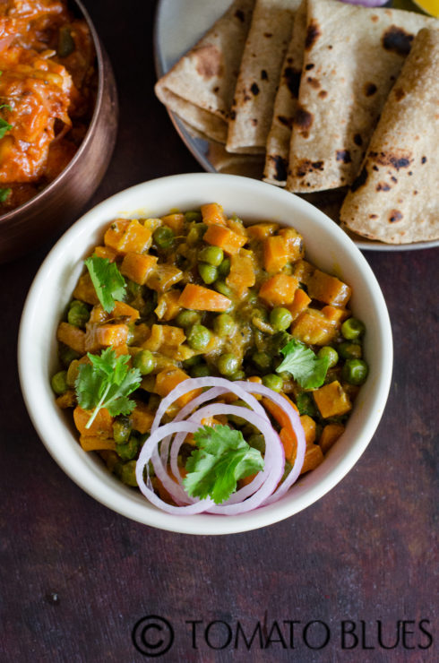 gajar matar sabzi