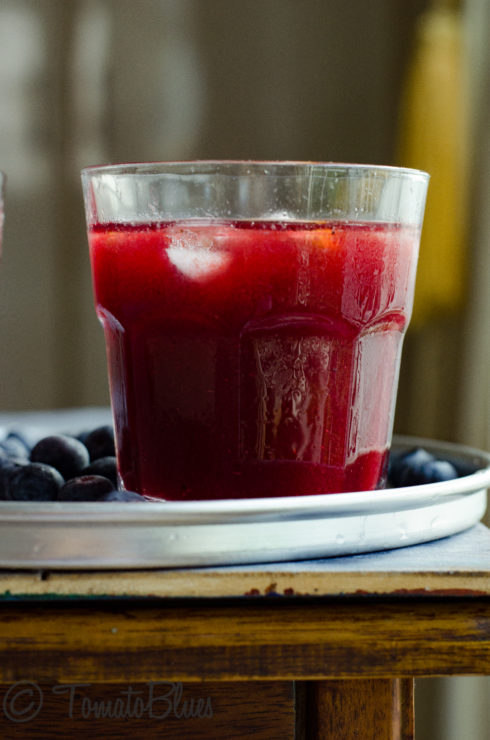 Blueberry Iced Tea