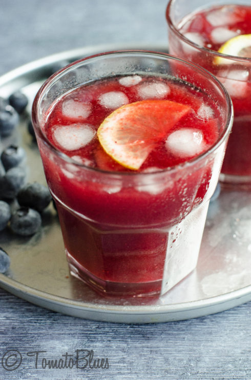 Blueberry Iced Tea