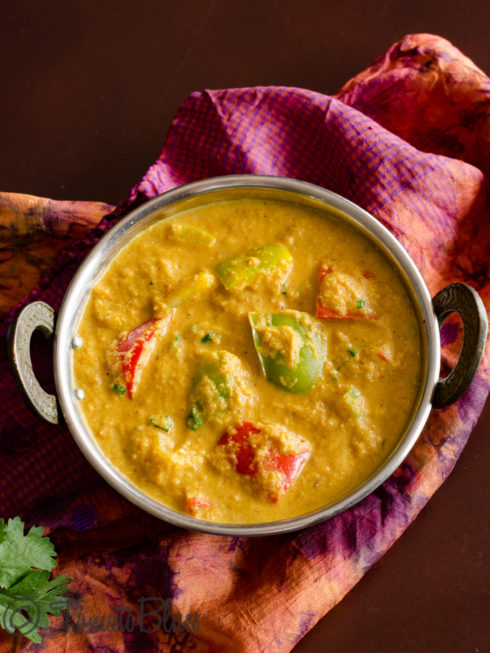 capsicum masala curry