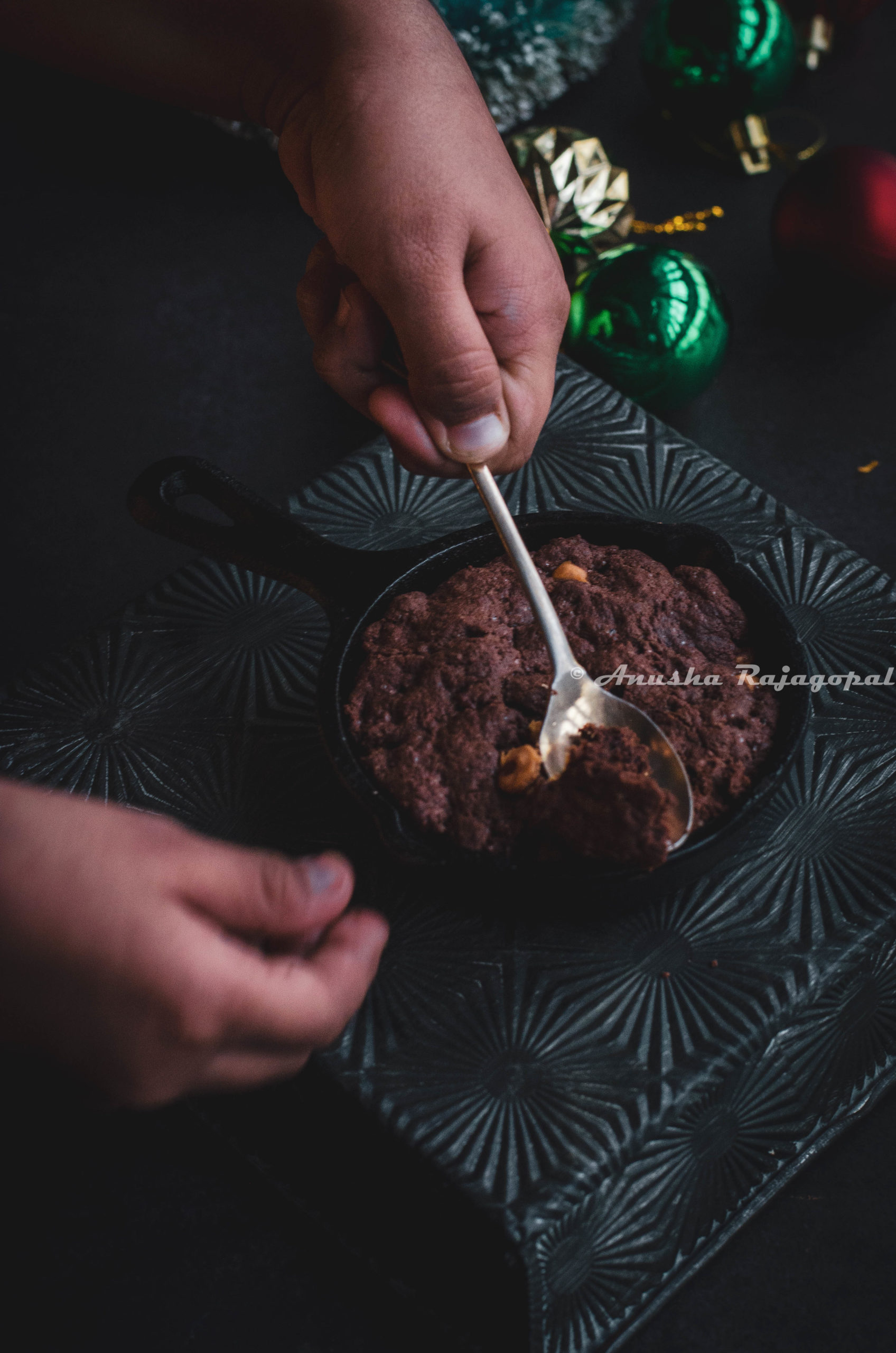 sea salt caramel chocolate cookie for one