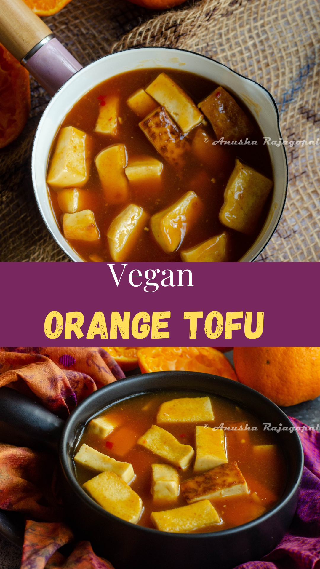 Vegan orange tofu on pinterest