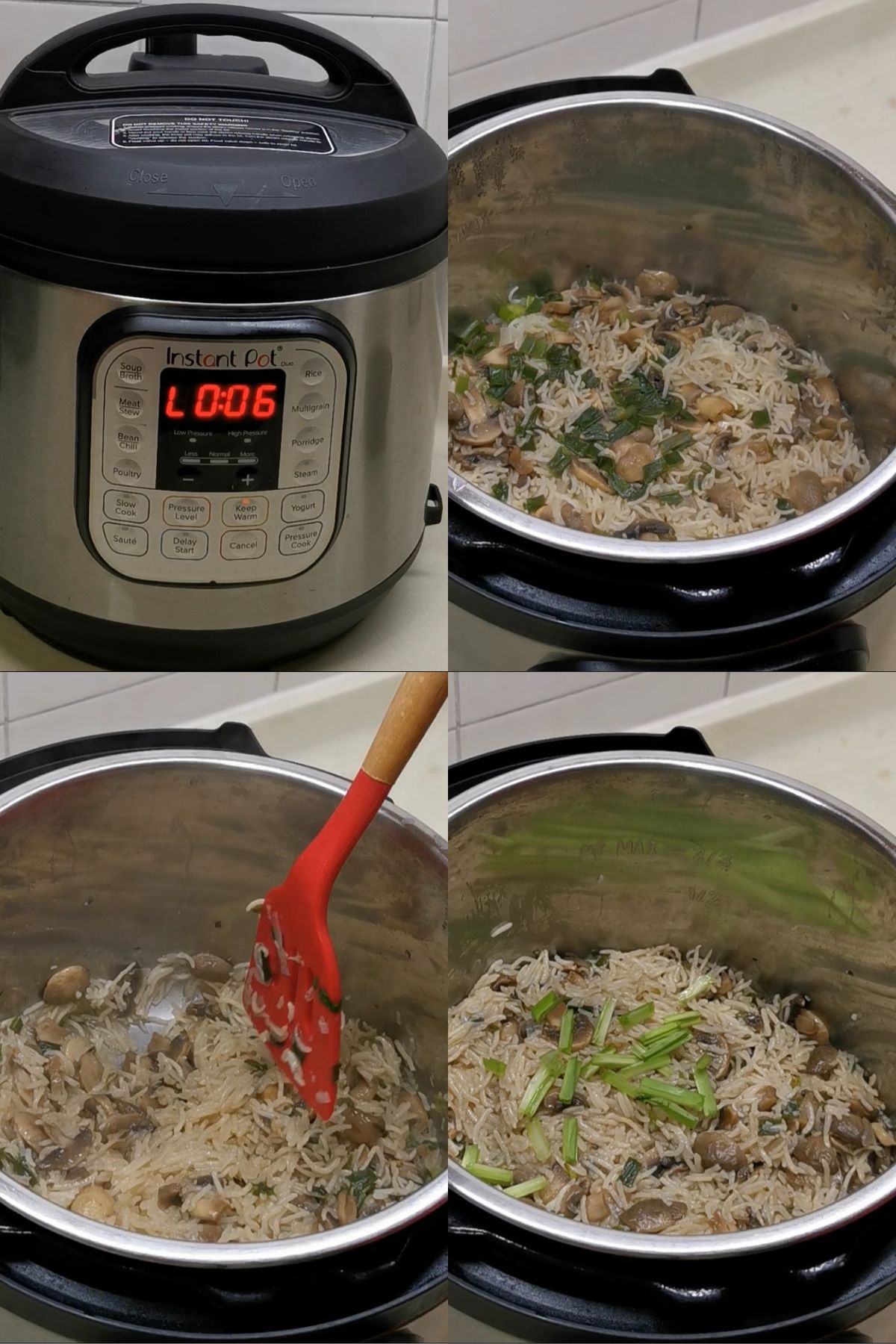 Instant Pot Madagascar Pink Rice Recipe - Plant Based Instant Pot